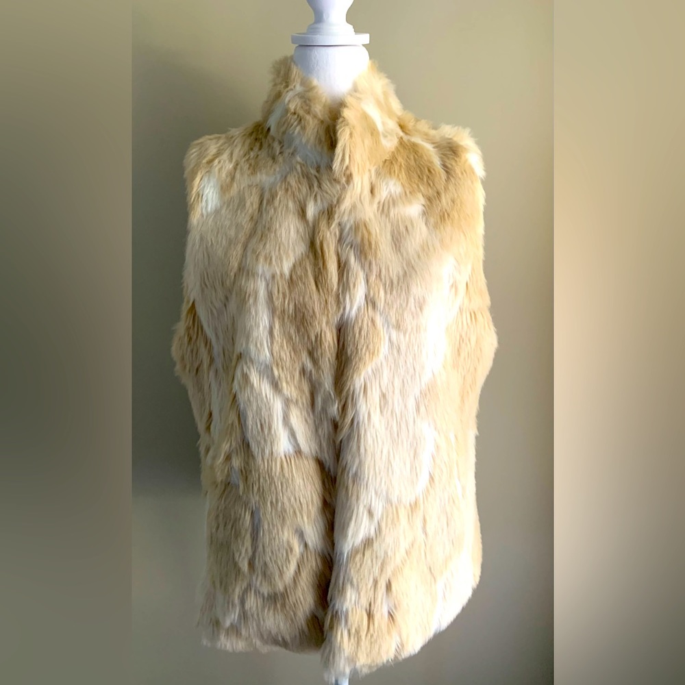 Jack by BB Dakota faux fur vest size L